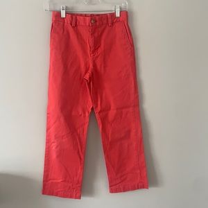 Worn once boys vineyard vines red pants